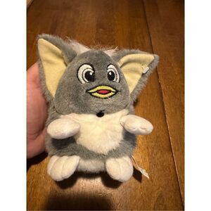 Vintage Herbie Talking Smartie Furby Friend Plush Doll 9 Sounds Works Gray White